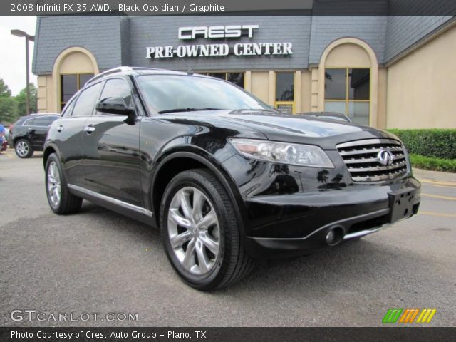 2008 Infiniti FX 35 AWD in Black Obsidian