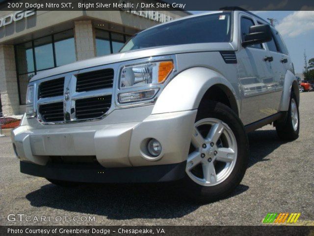2007 Dodge Nitro SXT in Bright Silver Metallic