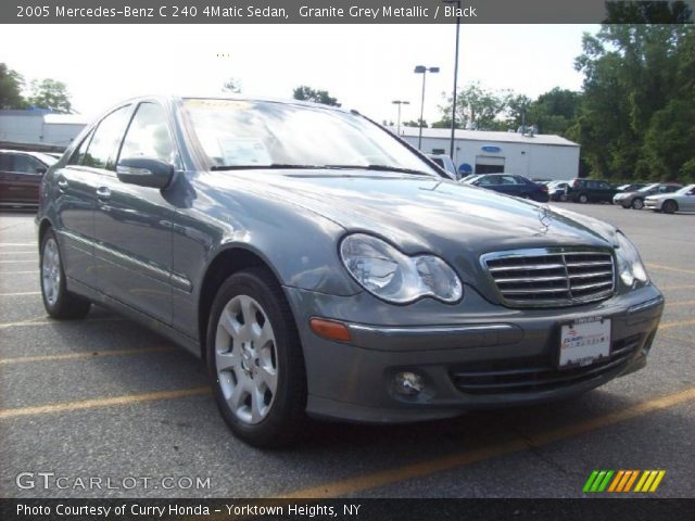 2005 Mercedes-Benz C 240 4Matic Sedan in Granite Grey Metallic