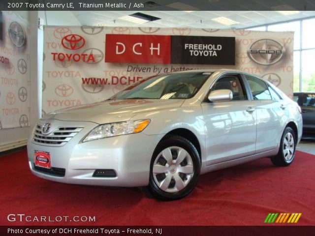 2007 Toyota Camry LE in Titanium Metallic