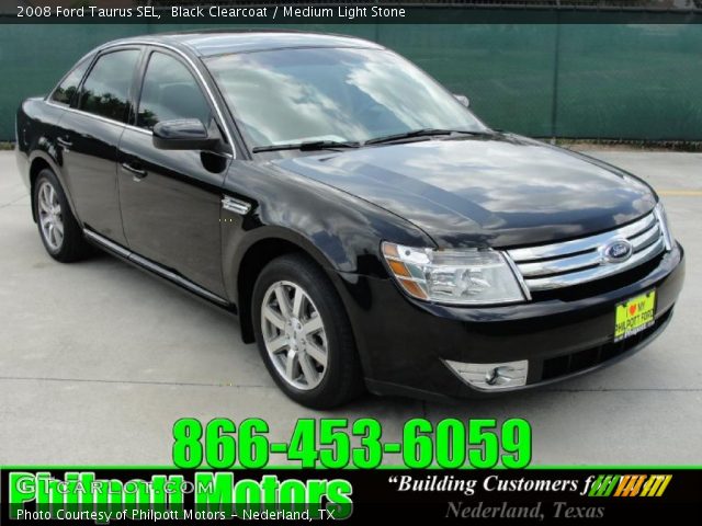 2008 Ford Taurus SEL in Black Clearcoat