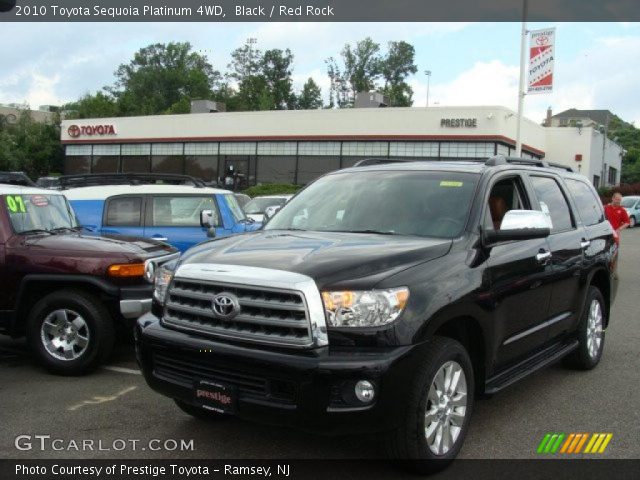 2010 Toyota Sequoia Platinum 4WD in Black
