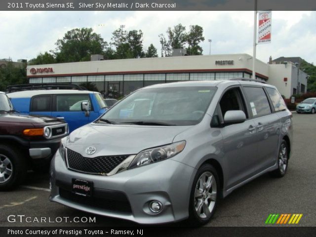 2011 Toyota Sienna SE in Silver Sky Metallic