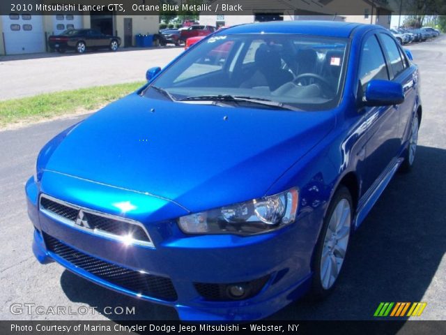 2010 Mitsubishi Lancer GTS in Octane Blue Metallic