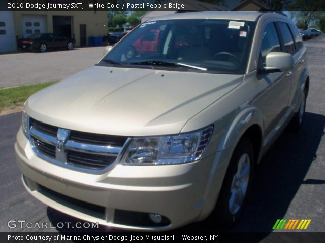 2010 Dodge Journey SXT in White Gold