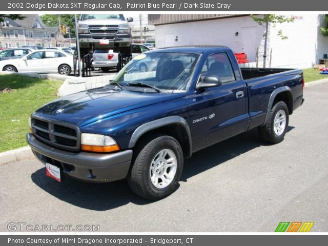 2002 Dodge Dakota SXT Regular Cab in Patriot Blue Pearl