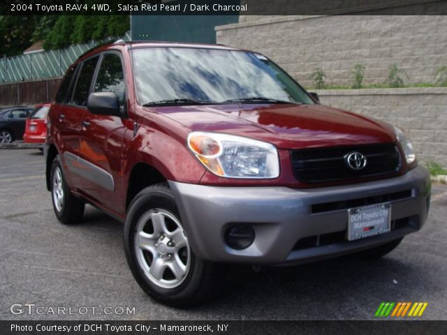 2004 Toyota RAV4 4WD in Salsa Red Pearl