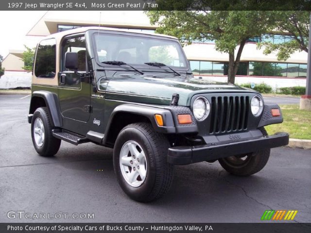 1997 Jeep Wrangler SE 4x4 in Moss Green Pearl