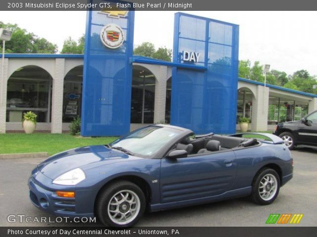 2003 Mitsubishi Eclipse Spyder GTS in Flash Blue Pearl