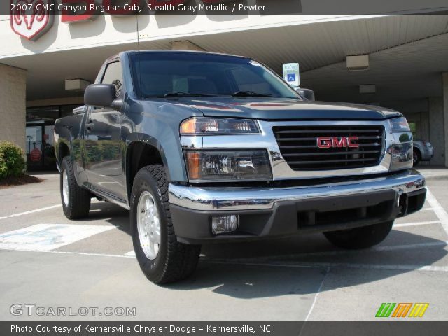 2007 GMC Canyon Regular Cab in Stealth Gray Metallic