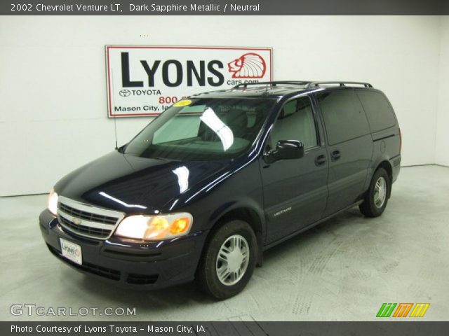 2002 Chevrolet Venture LT in Dark Sapphire Metallic