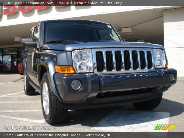 2007 Jeep Commander Sport in Steel Blue Metallic