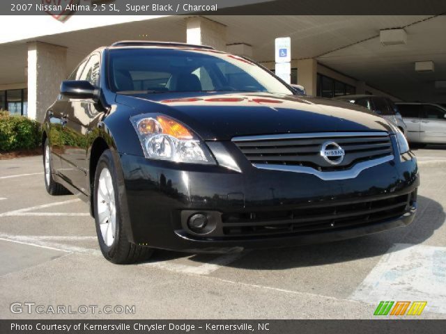 2007 Nissan Altima 2.5 SL in Super Black