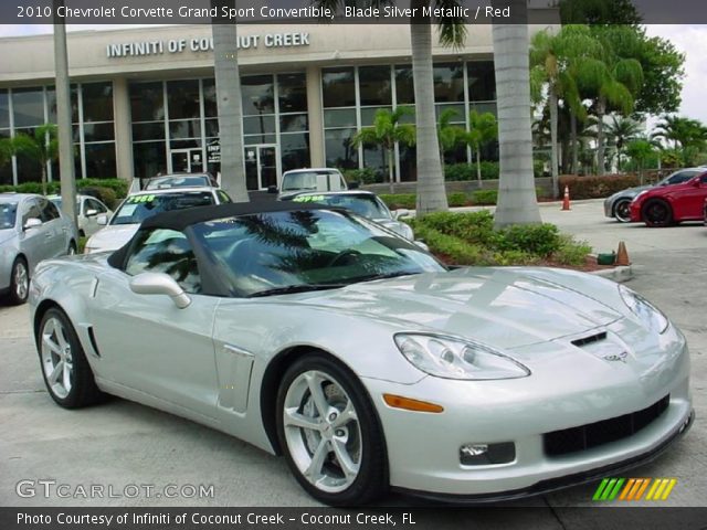 2010 Chevrolet Corvette Grand Sport Convertible in Blade Silver Metallic