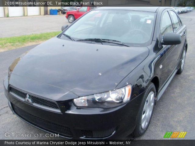 2010 Mitsubishi Lancer DE in Tarmac Black Pearl