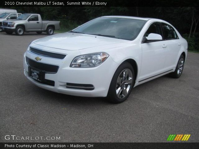 2010 Chevrolet Malibu LT Sedan in Summit White