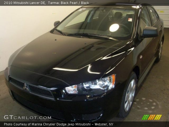 2010 Mitsubishi Lancer DE in Tarmac Black Pearl