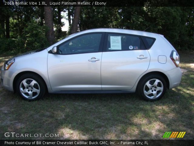 2010 Pontiac Vibe 1.8L in Liquid Platinum Metallic