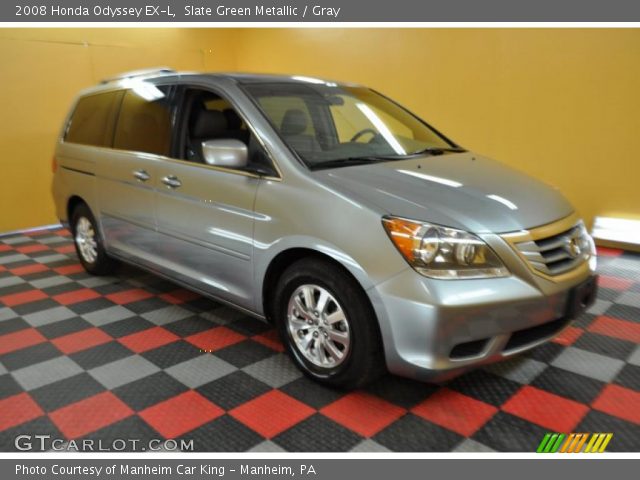 2008 Honda Odyssey EX-L in Slate Green Metallic