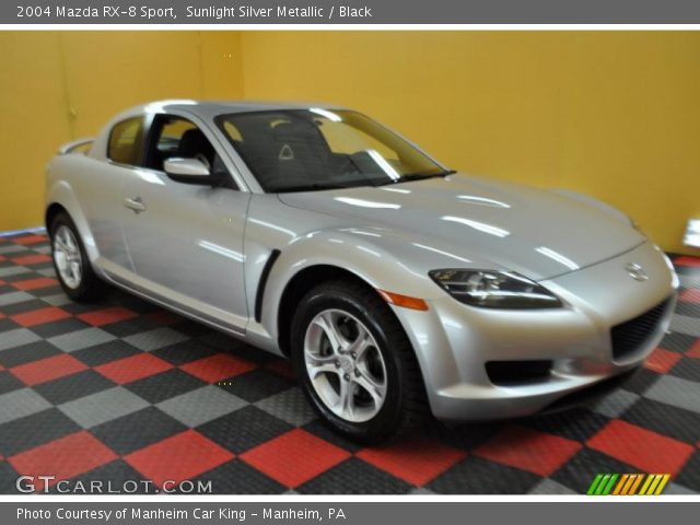 2004 Mazda RX-8 Sport in Sunlight Silver Metallic