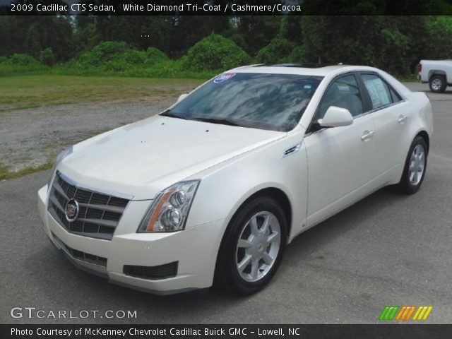 2009 Cadillac CTS Sedan in White Diamond Tri-Coat