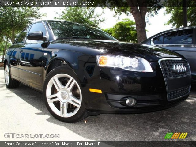 2007 Audi A4 2.0T Sedan in Brilliant Black