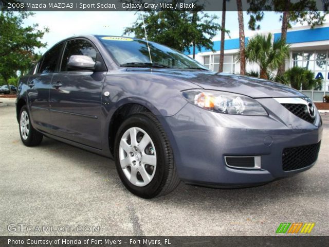 2008 Mazda MAZDA3 i Sport Sedan in Galaxy Gray Mica