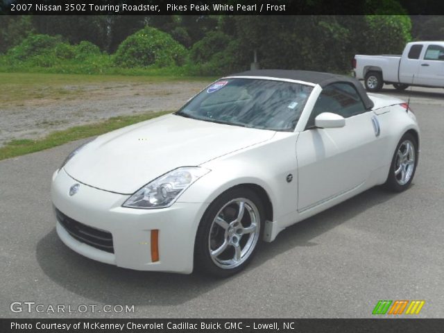 2007 Nissan 350Z Touring Roadster in Pikes Peak White Pearl