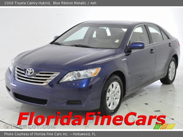 2009 Toyota Camry Hybrid in Blue Ribbon Metallic