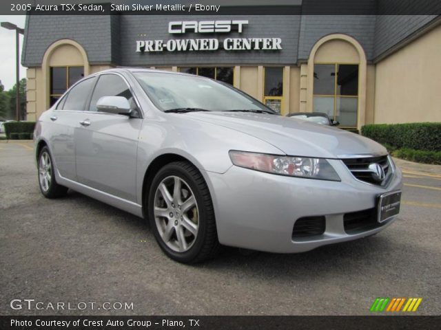 2005 Acura TSX Sedan in Satin Silver Metallic