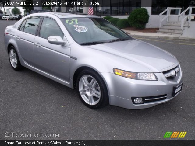 2007 Acura TL 3.2 in Alabaster Silver Metallic