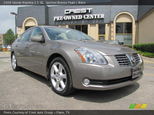2006 Nissan Maxima 3.5 SE in Spirited Bronze Pearl