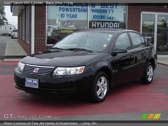 2007 Saturn ION 2 Sedan in Black Onyx