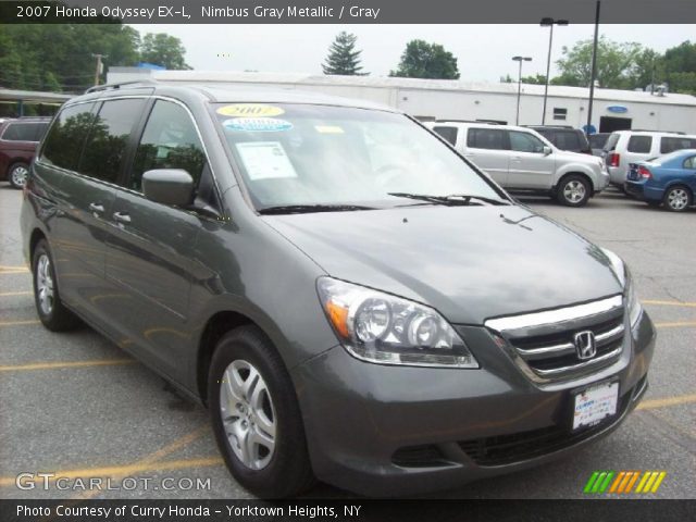 2007 Honda Odyssey EX-L in Nimbus Gray Metallic