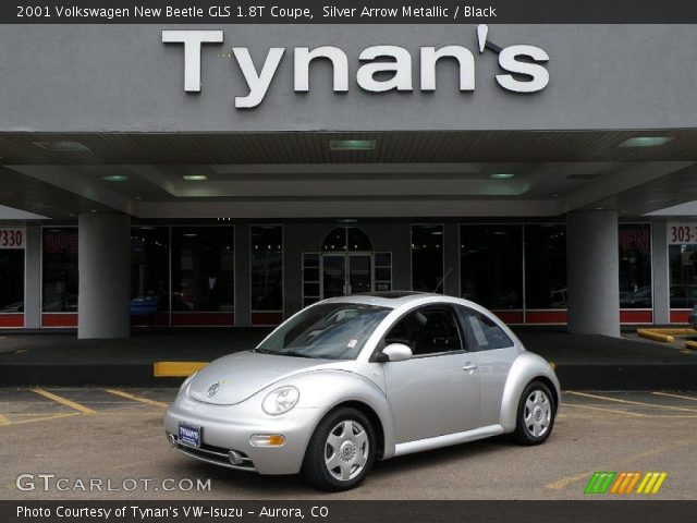 2001 Volkswagen New Beetle GLS 1.8T Coupe in Silver Arrow Metallic