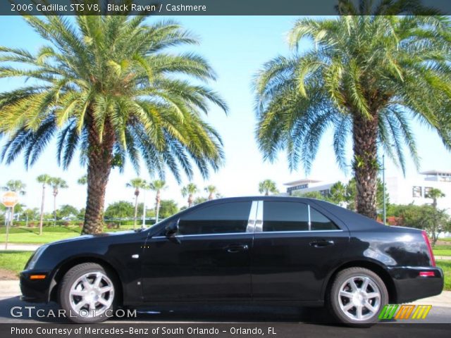 2006 Cadillac STS V8 in Black Raven