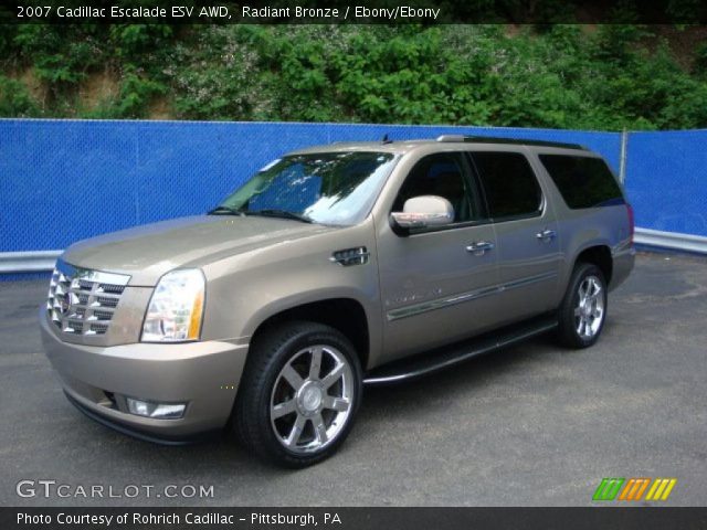 2007 Cadillac Escalade ESV AWD in Radiant Bronze