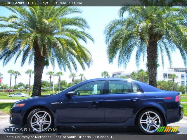 2008 Acura TL 3.2 in Royal Blue Pearl