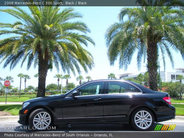 2008 Mercedes-Benz C 300 Sport in Black