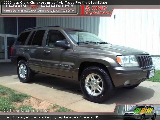 1999 Jeep Grand Cherokee Limited 4x4 in Taupe Frost Metallic