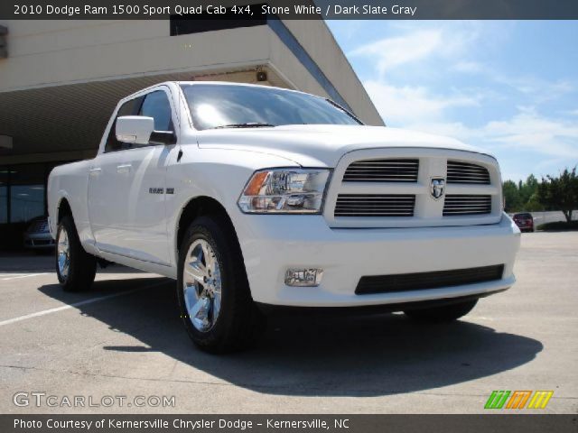 2010 Dodge Ram 1500 Sport Quad Cab 4x4 in Stone White