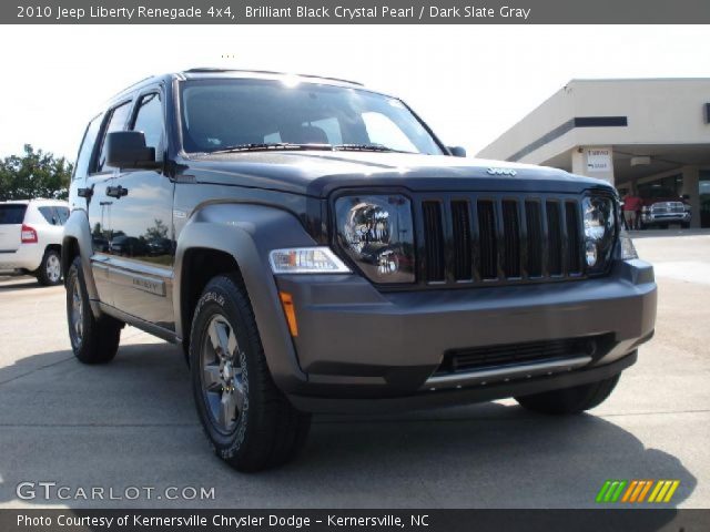 2010 Jeep liberty renegade black #3