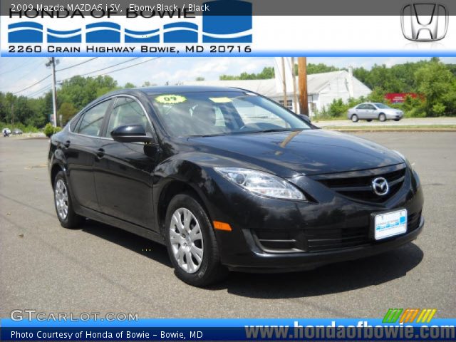 2009 Mazda MAZDA6 i SV in Ebony Black