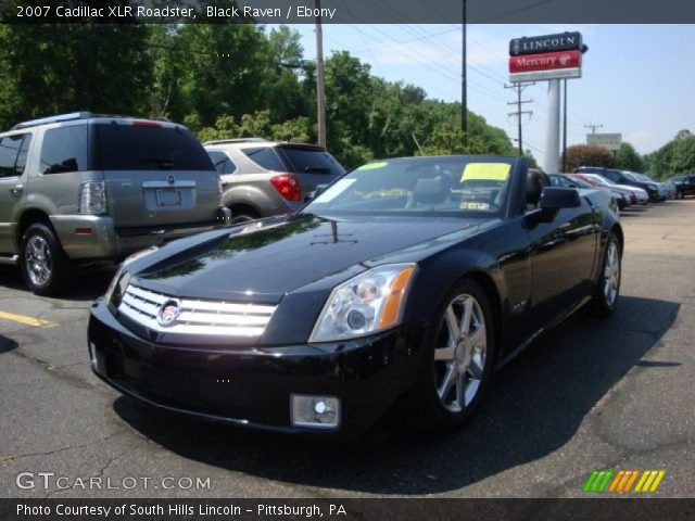 2007 Cadillac XLR Roadster in Black Raven