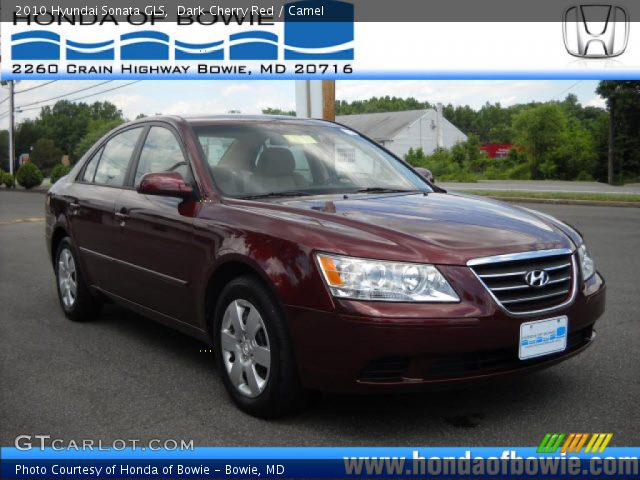 2010 Hyundai Sonata GLS in Dark Cherry Red