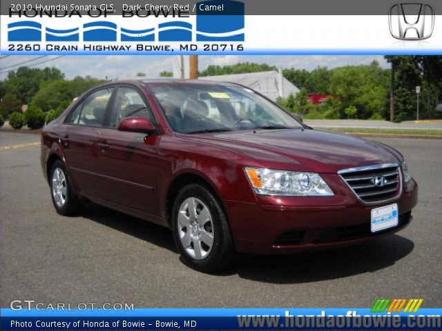 2010 Hyundai Sonata GLS in Dark Cherry Red