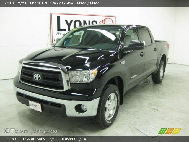2010 Toyota Tundra TRD CrewMax 4x4 in Black