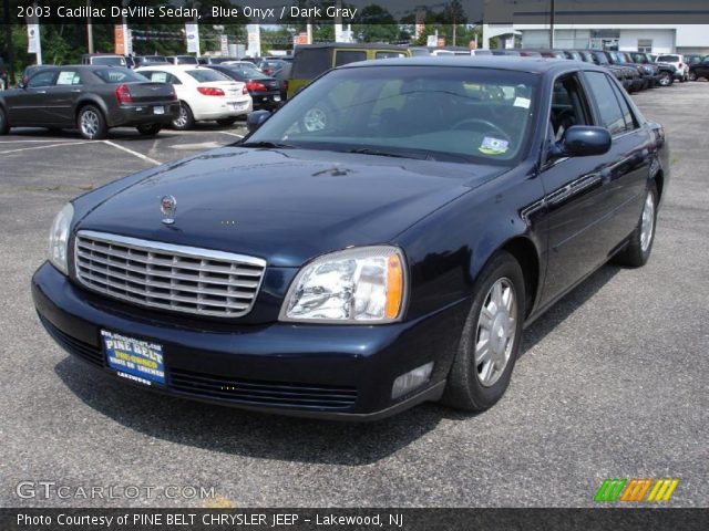 2003 Cadillac DeVille Sedan in Blue Onyx