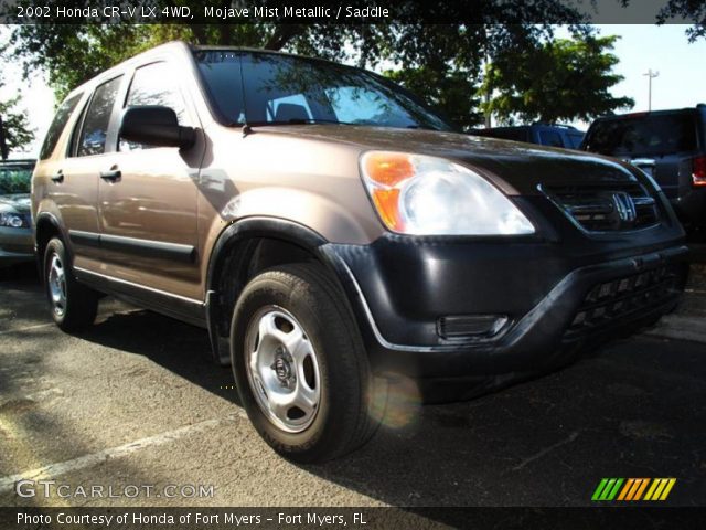 2002 Honda CR-V LX 4WD in Mojave Mist Metallic