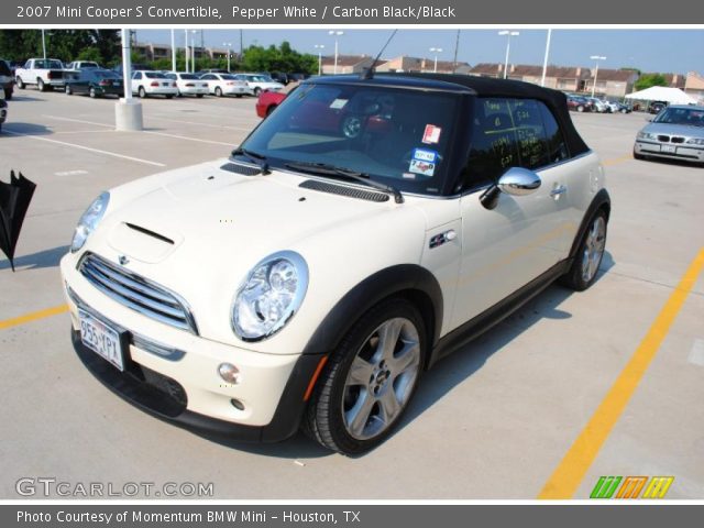 2007 Mini Cooper S Convertible in Pepper White